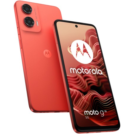 Motorola moto G35 5G 17,1 cm (6.72") SIM doble Android 14 USB Tipo C 8 GB 256 GB 5000 mAh Rojo