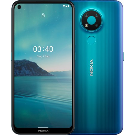 Nokia 3/4 16,2 cm (6.39") Android 10 4G USB Tipo C 4 GB 64 GB 4000 mAh Azul