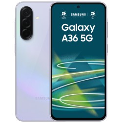 Samsung Galaxy A36 5G 17 cm (6.7") SIM doble Android 15 USB Tipo C 8 GB 256 GB 5000 mAh Lavanda