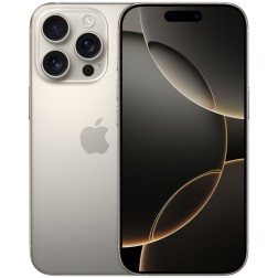 Apple iPhone 16 Pro 16 cm (6.3") SIM doble iOS 18 5G USB Tipo C 512 GB Titanio