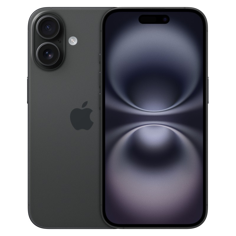 Apple iPhone 16 15,5 cm (6.1") SIM doble iOS 18 5G USB Tipo C 128 GB Negro