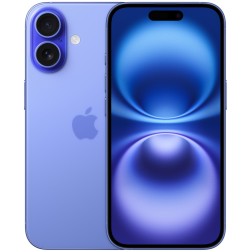 Apple iPhone 16 15,5 cm (6.1") SIM doble iOS 18 5G USB Tipo C 128 GB Azul