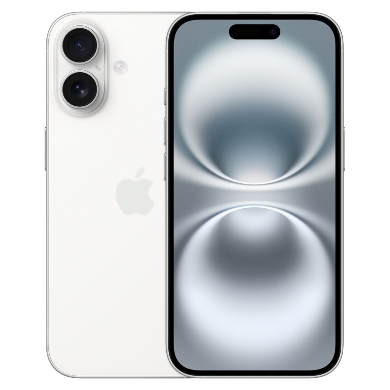 Apple iPhone 16 15,5 cm (6.1") SIM doble iOS 18 5G USB Tipo C 256 GB Blanco