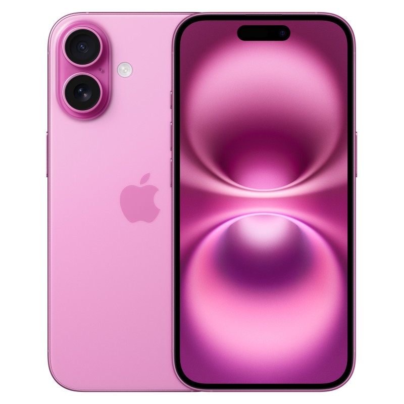 Apple iPhone 16 15,5 cm (6.1") SIM doble iOS 18 5G USB Tipo C 256 GB Rosa