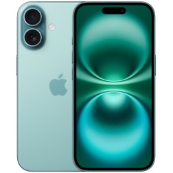 Apple iPhone 16 15,5 cm (6.1") SIM doble iOS 18 5G USB Tipo C 256 GB Verde azulado
