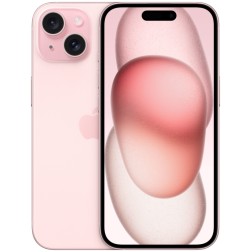 Apple iPhone 15 15,5 cm (6.1") SIM doble iOS 17 5G USB Tipo C 128 GB Rosa