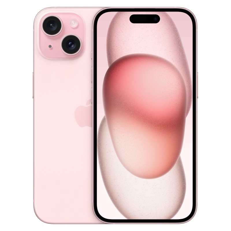 Apple iPhone 15 15,5 cm (6.1") SIM doble iOS 17 5G USB Tipo C 128 GB Rosa