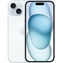 Apple iPhone 15 15,5 cm (6.1") SIM doble iOS 17 5G USB Tipo C 128 GB Azul