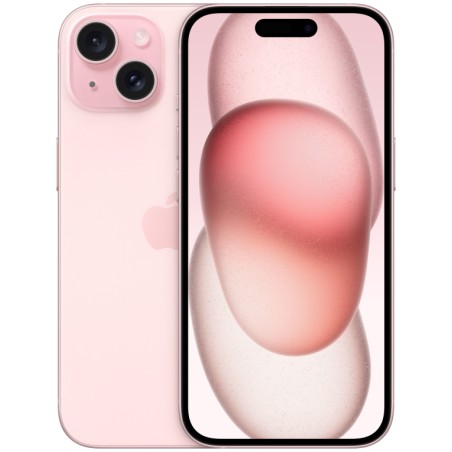 Apple iPhone 15 15,5 cm (6.1") SIM doble iOS 17 5G USB Tipo C 256 GB Rosa