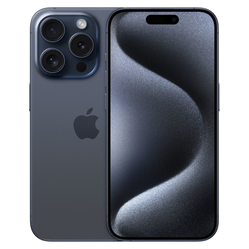 Apple iPhone 15 Pro 15,5 cm (6.1") SIM doble iOS 17 5G USB Tipo C 1 TB Titanio, Azul