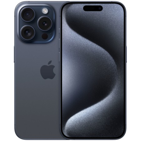 Apple iPhone 15 Pro 15,5 cm (6.1") SIM doble iOS 17 5G USB Tipo C 1 TB Titanio, Azul