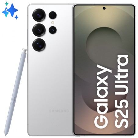 Samsung Galaxy S25 Ultra 17,5 cm (6.9") SIM doble Android 15 5G USB Tipo C 12 GB 512 GB 5000 mAh Negro, Plata, Blanco