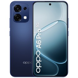 OPPO A6 Pro 5G 16,7 cm (6.57") SIM doble Android 15 USB Tipo C 8 GB 256 GB 6500 mAh Azul