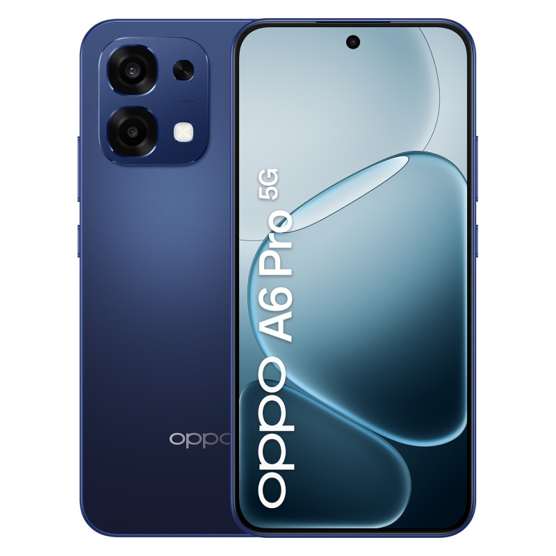 OPPO A6 Pro 5G 16,7 cm (6.57") SIM doble Android 15 USB Tipo C 8 GB 256 GB 6500 mAh Azul