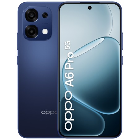 OPPO A6 Pro 5G 16,7 cm (6.57") SIM doble Android 15 USB Tipo C 8 GB 256 GB 6500 mAh Azul
