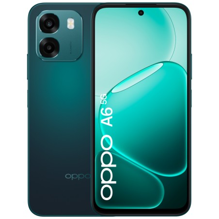 OPPO A6 5G 17,1 cm (6.75") SIM doble Android 15 USB Tipo C 6 GB 256 GB 6550 mAh Negro