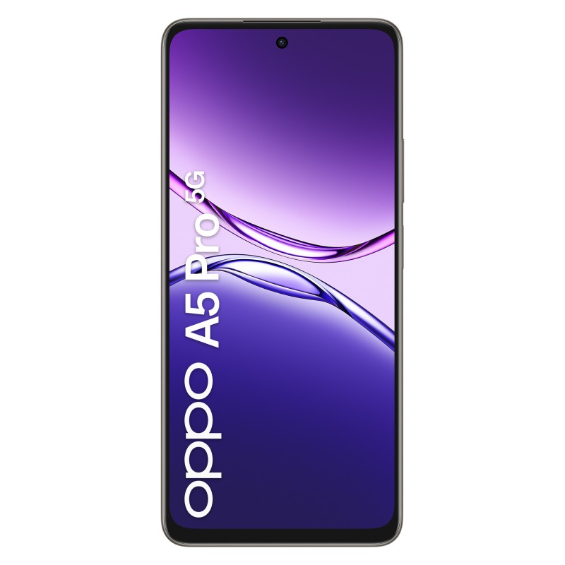 OPPO A5 Pro 5G 16,9 cm (6.67") SIM doble Android 15 USB Tipo C 8 GB 256 GB 5800 mAh Negro, Marrón