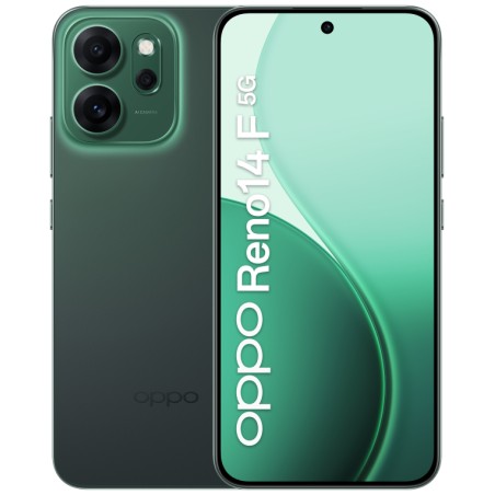 OPPO 14 F 5G Reno14 F 5G 16,7 cm (6.57") SIM doble Android 15 USB Tipo C 8 GB 256 GB 6000 mAh Verde