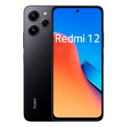 Xiaomi Redmi 12 17,2 cm (6.79") Ranura híbrida Dual SIM Android 13 4G USB Tipo C 4 GB 128 GB 5000 mAh Negro