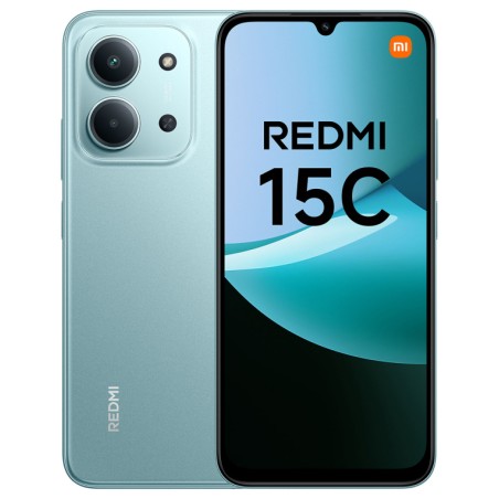 Xiaomi Redmi 15C 5G 17,5 cm (6.9") Ranura híbrida Dual SIM USB Tipo C 4 GB 256 GB 6000 mAh Verde