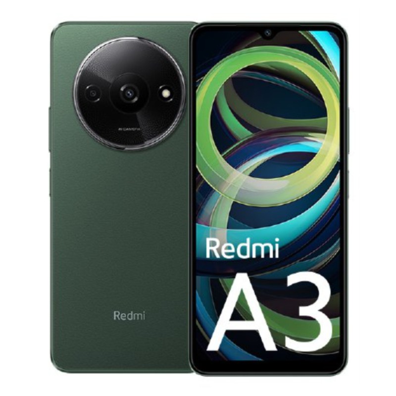 Xiaomi Redmi A3 17 cm (6.71") SIM doble Android 14 4G USB Tipo C 3 GB 64 GB 5000 mAh Verde