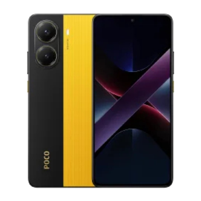 Xiaomi POCO X7 Pro 16,9 cm (6.67") SIM doble 5G 8 GB 256 GB 6000 mAh Negro, Amarillo