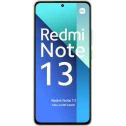 Xiaomi Redmi Note 13 16,9 cm (6.67") Ranura híbrida Dual SIM Android 13 4G USB Tipo C 8 GB 512 GB 5000 mAh Verde, Color menta