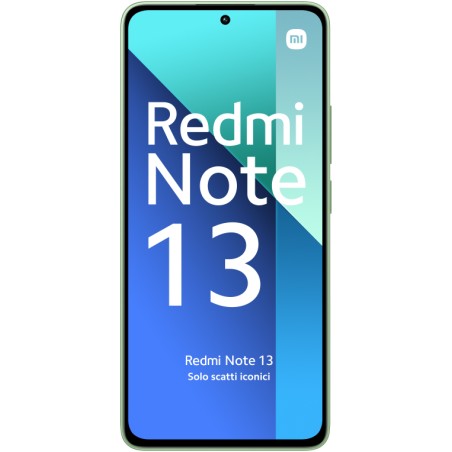 Xiaomi Redmi Note 13 16,9 cm (6.67") Ranura híbrida Dual SIM Android 13 4G USB Tipo C 8 GB 512 GB 5000 mAh Verde, Color menta
