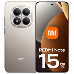 Xiaomi Redmi Note 15 Pro 5G 17,4 cm (6.83") 8 GB 256 GB 6580 mAh Titanio