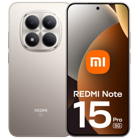 Xiaomi Redmi Note 15 Pro 5G 17,4 cm (6.83") 8 GB 256 GB 6580 mAh Titanio