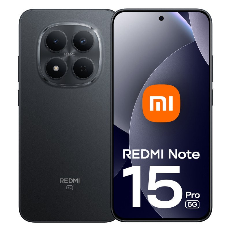 Xiaomi Redmi Note 15 Pro 5G 17,4 cm (6.83") SIM doble USB Tipo C 12 GB 512 GB 6580 mAh Negro