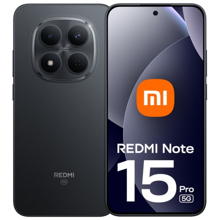 Xiaomi Redmi Note 15 Pro 5G 17,4 cm (6.83") SIM doble USB Tipo C 12 GB 512 GB 6580 mAh Negro