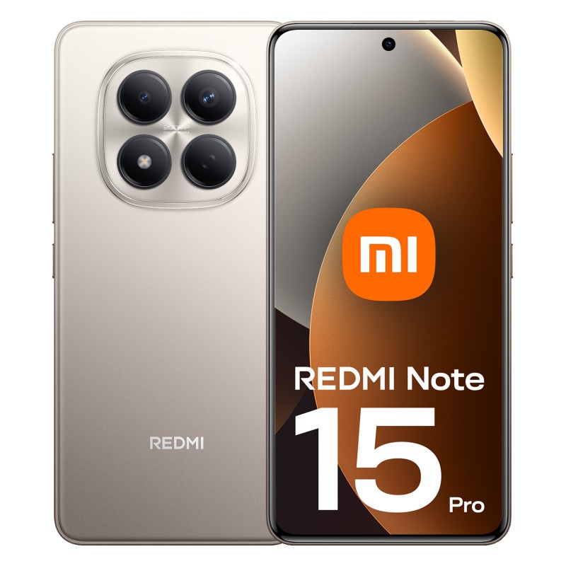 Xiaomi Redmi Note 15 Pro 17,2 cm (6.77") 4G 8 GB 256 GB 6500 mAh Titanio