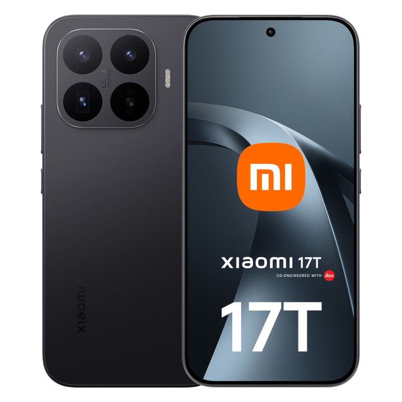 Xiaomi 17T 16,7 cm (6.59") SIM doble 5G USB Tipo C 12 GB 256 GB 6500 mAh Negro