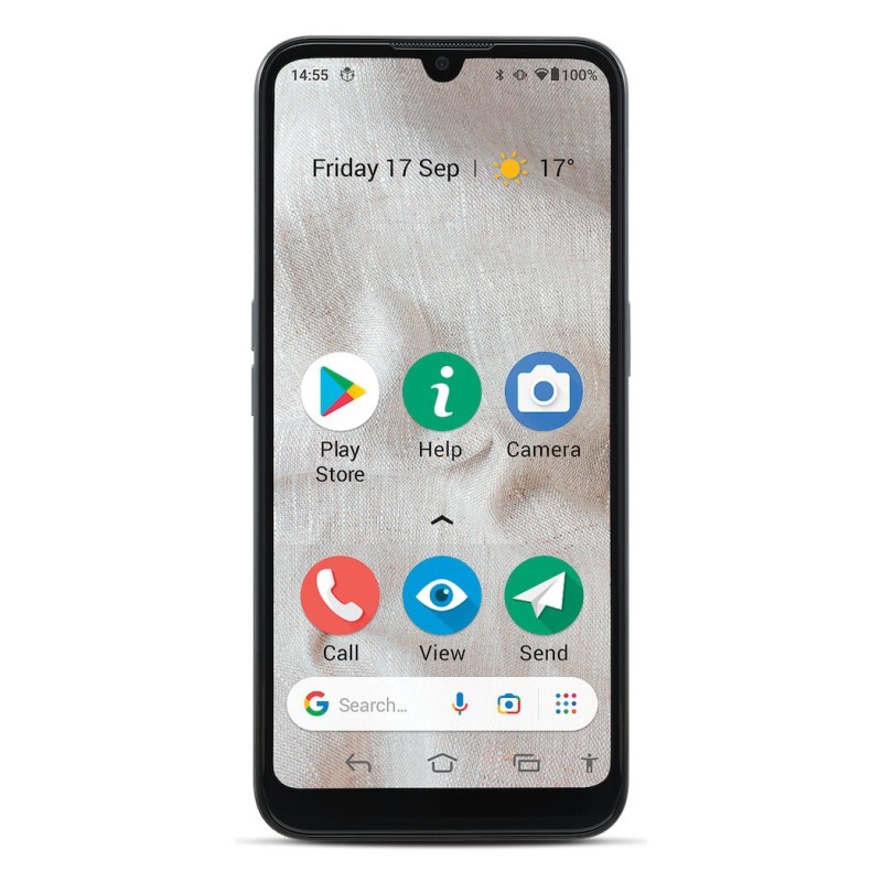Doro 8100 15,5 cm (6.1") SIM única Android 11 Go Edition 4G USB Tipo C 2 GB 32 GB 3000 mAh Gris