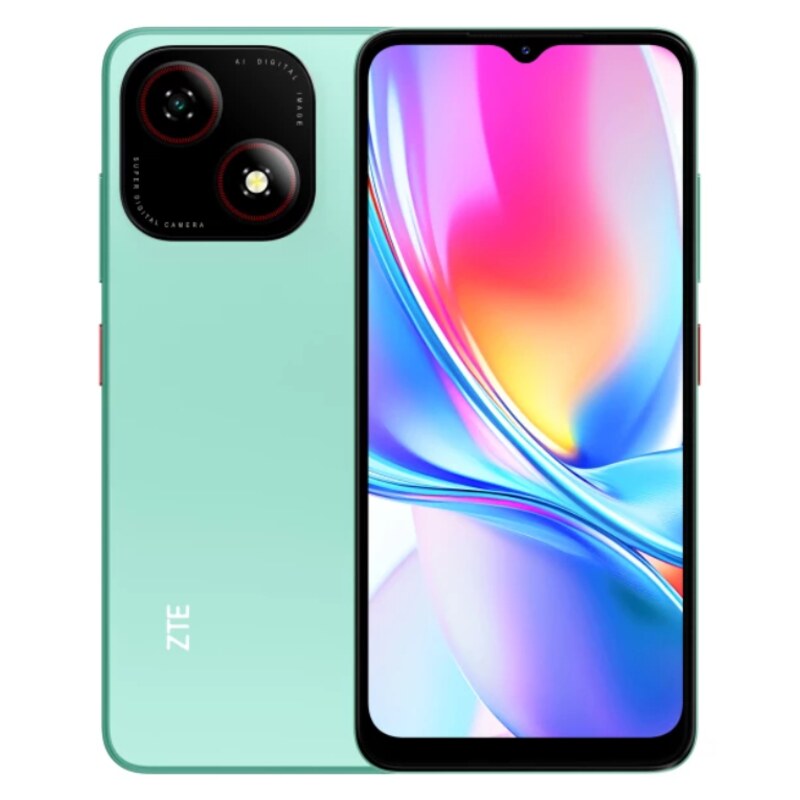 ZTE Blade A35e 16,6 cm (6.52") SIM doble Android 14 Go edition 4G USB Tipo C 2 GB 32 GB 5000 mAh Verde