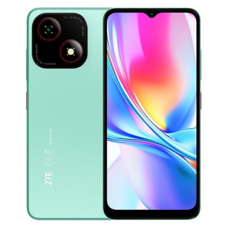 ZTE Blade A35e 16,6 cm (6.52") SIM doble Android 14 4G USB Tipo C 2 GB 64 GB 5000 mAh Verde
