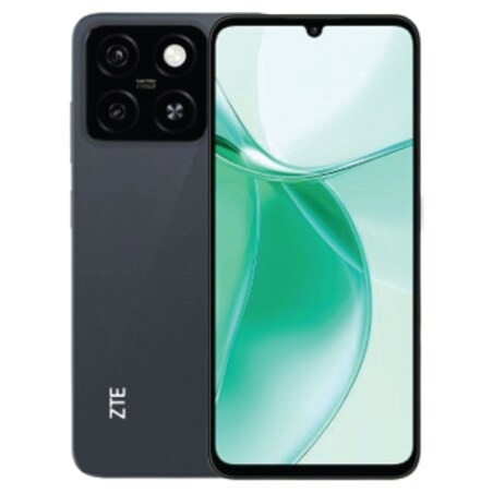 ZTE Blade A55 17,1 cm (6.75") SIM doble 4G USB Tipo C 4 GB 128 GB 5000 mAh Negro