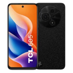 TCL 605 17 cm (6.7") SIM doble Android 15 4G USB Tipo C 8 GB 256 GB 5200 mAh Negro