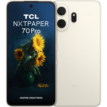 TCL 70 NXTPAPER Pro 17,5 cm (6.9") SIM doble Android 16.0 5G USB Tipo C 8 GB 256 GB 5200 mAh Oro