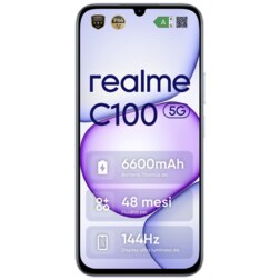 realme C100 5G 17,3 cm (6.8") SIM doble Android 16.0 USB Tipo C 4 GB 256 GB 6600 mAh Púrpura
