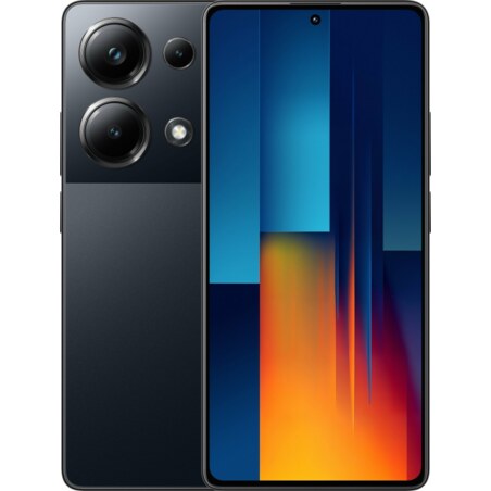 POCO M6 Pro 16,9 cm (6.67") Ranura híbrida Dual SIM Android 13 4G USB Tipo C 8 GB 256 GB 5000 mAh Negro
