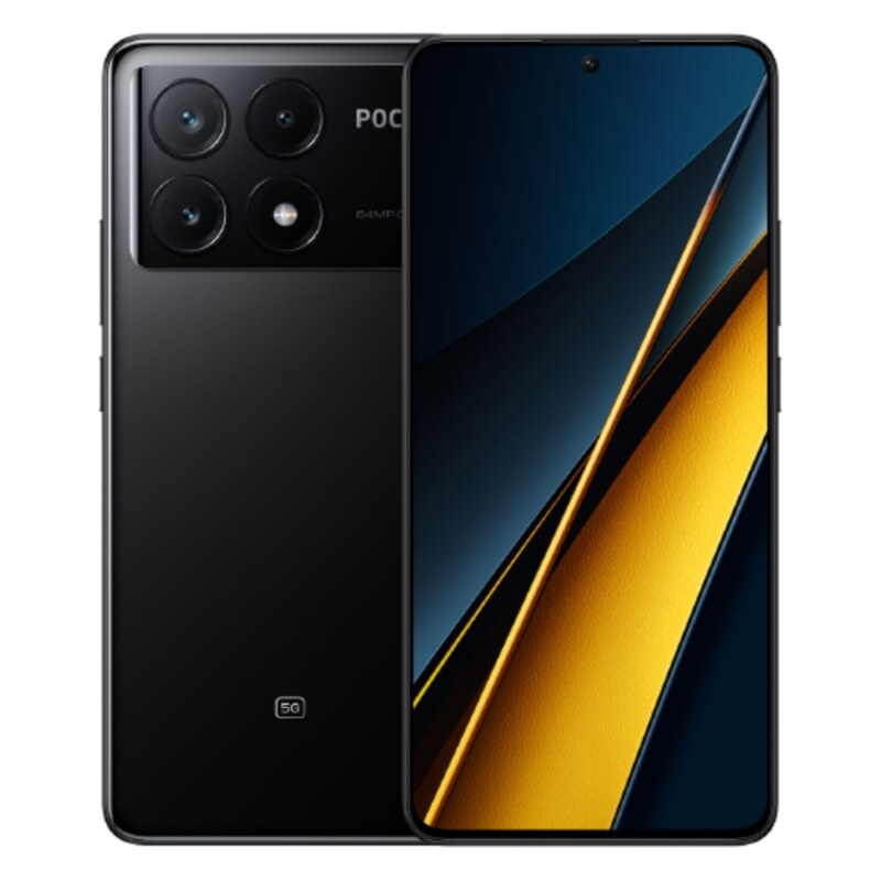 POCO X6 Pro 16,9 cm (6.67") SIM doble 5G USB Tipo C 8 GB 256 GB 5000 mAh Negro