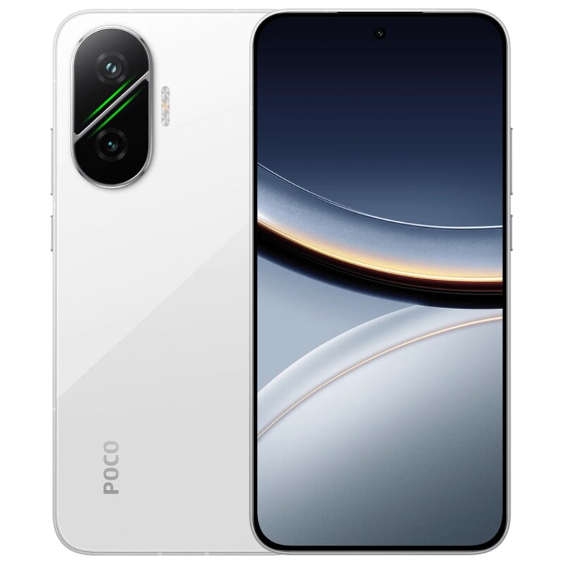 POCO F7 5G 17,4 cm (6.83") SIM doble Android 15 USB Tipo C 12 GB 256 GB 6500 mAh Blanco