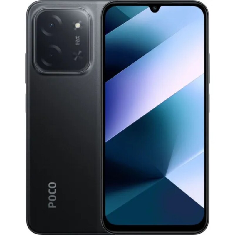 POCO C85 17,5 cm (6.9") SIM doble 4G USB Tipo C 8 GB 256 GB 6000 mAh Negro