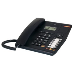 Alcatel Temporis 580 Teléfono DECT/analógico Identificador de llamadas Negro
