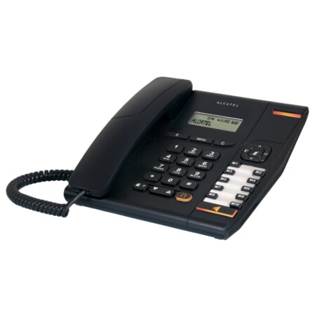 Alcatel Temporis 580 Teléfono DECT/analógico Identificador de llamadas Negro