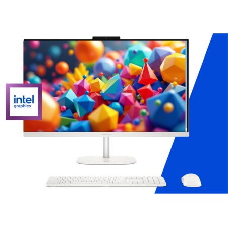 HP OmniStudio All-in-One Desktop 27-cu0032ns PC Intel Core 5 120U 68,6 cm (27") 1920 x 1080 Pixeles 16 GB DDR5-SDRAM 1 TB SSD Fr