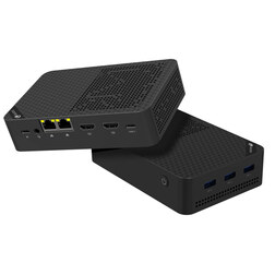 Leotec LEMPC23 PC/estación de trabajo barebone Cubo Negro N150 3,6 GHz
