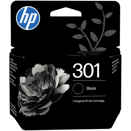 HP Cartucho de tinta original 301 negro